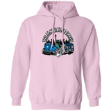 We Move The North  Pullover Hoodie 8 oz