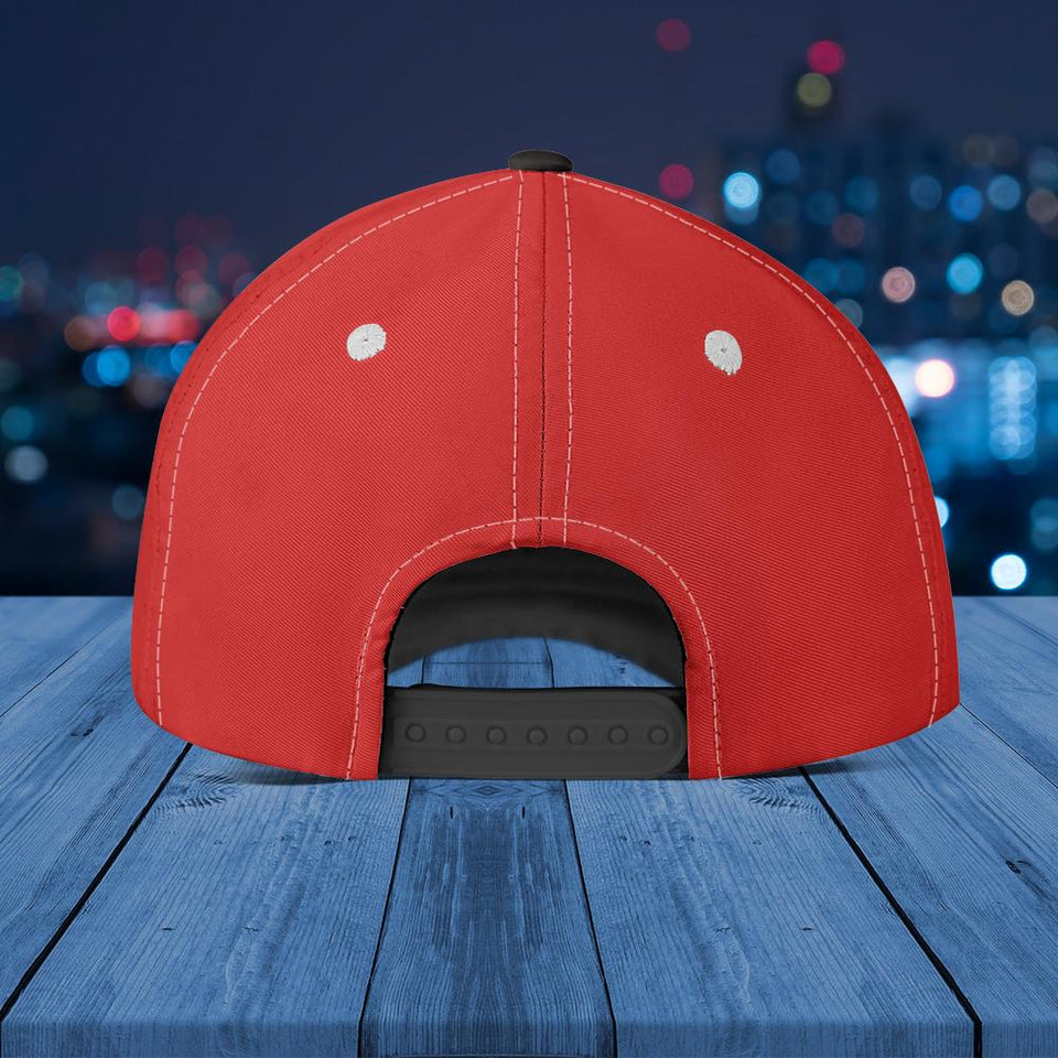 WMNY BEAR Classic Baseball Cap (red)