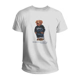 WMNY Bear Classic T- Shirt (icy white, deep black)